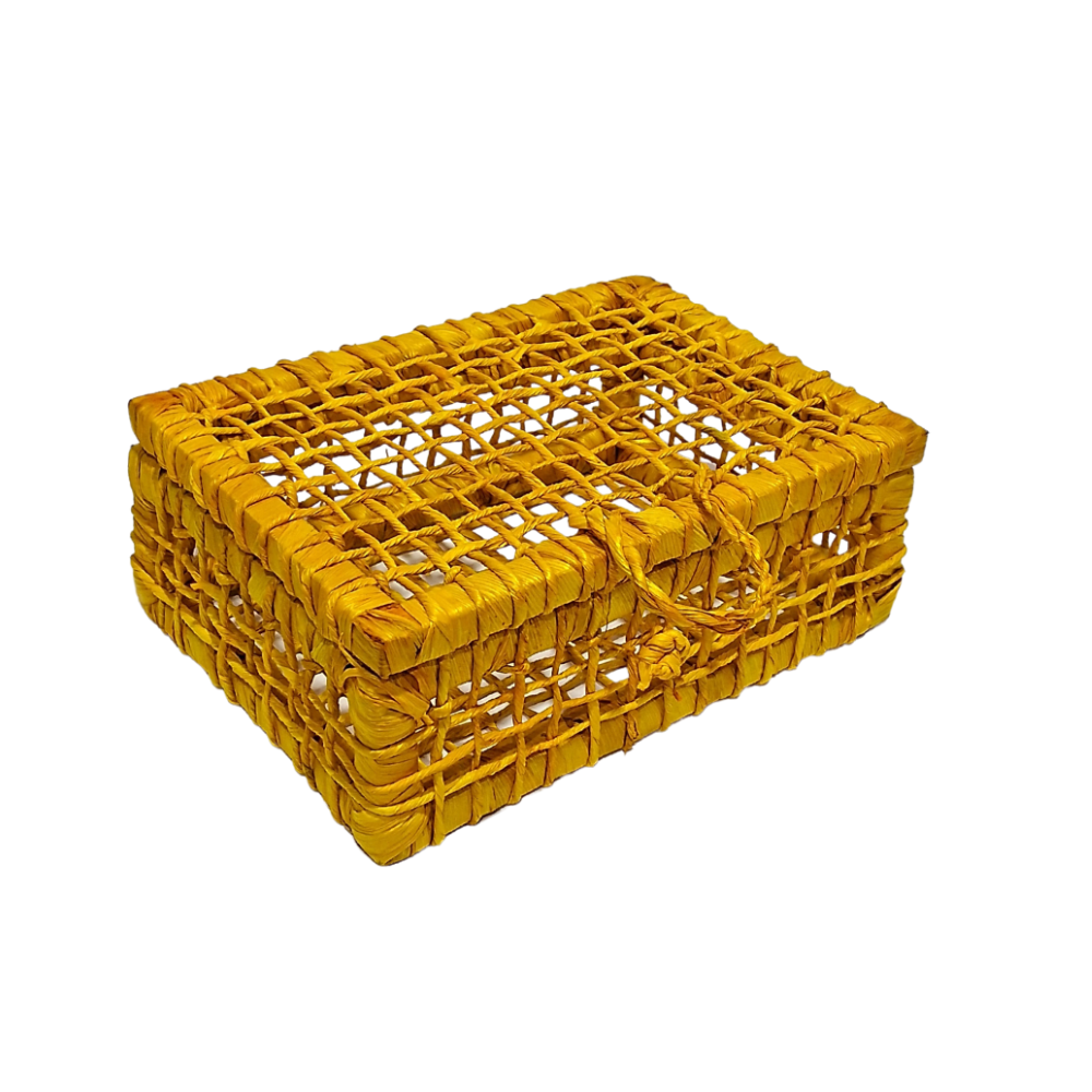 MALETA PP AMARELO PALHA ABERTO N.2